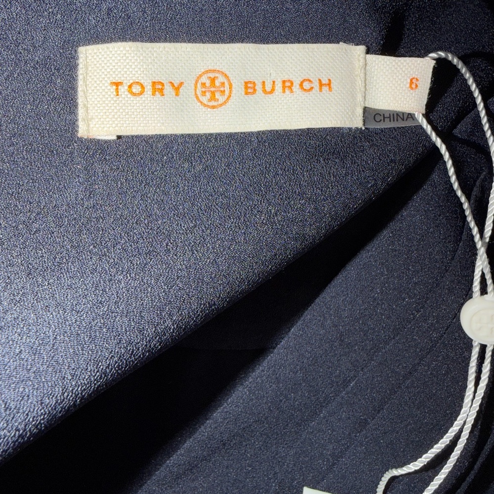 Tory Burch Classic Black Long Sleeve Dress - Picture 6 of 6